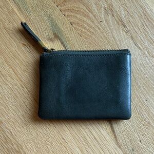 Madewell Dark Green Zip Wallet